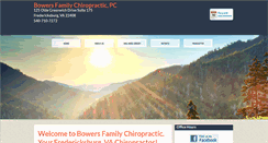 Desktop Screenshot of bowerschiro.net